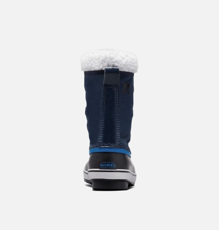 Kids Snow Boots Navy/Blue - Sorel Youth Yoot Pac™ Nylon - 972680-IFT